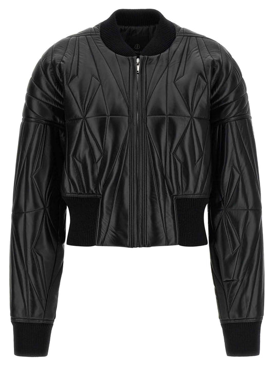 Black Lamb Leather Leather Jacket