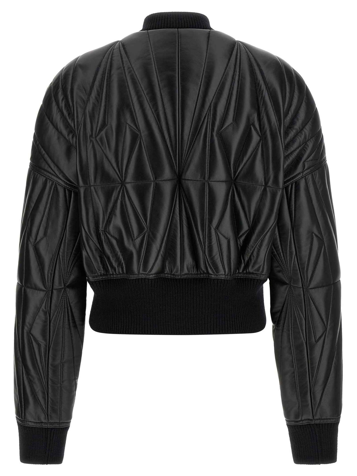 Black Lamb Leather Leather Jacket