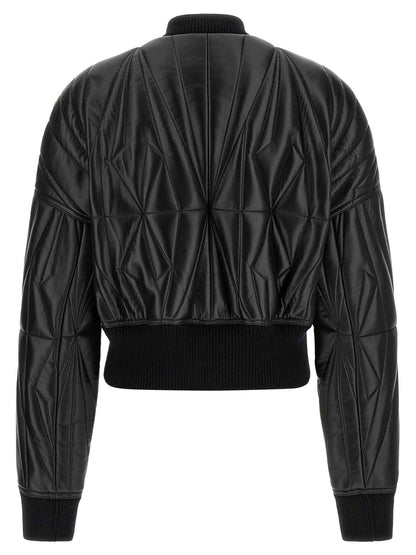 Black Lamb Leather Leather Jacket