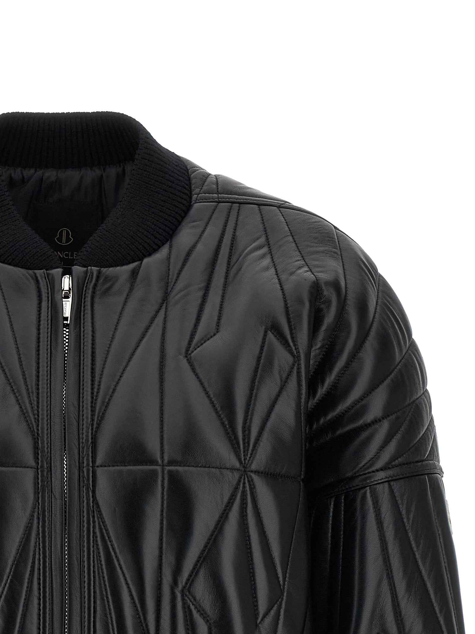 Black Lamb Leather Leather Jacket