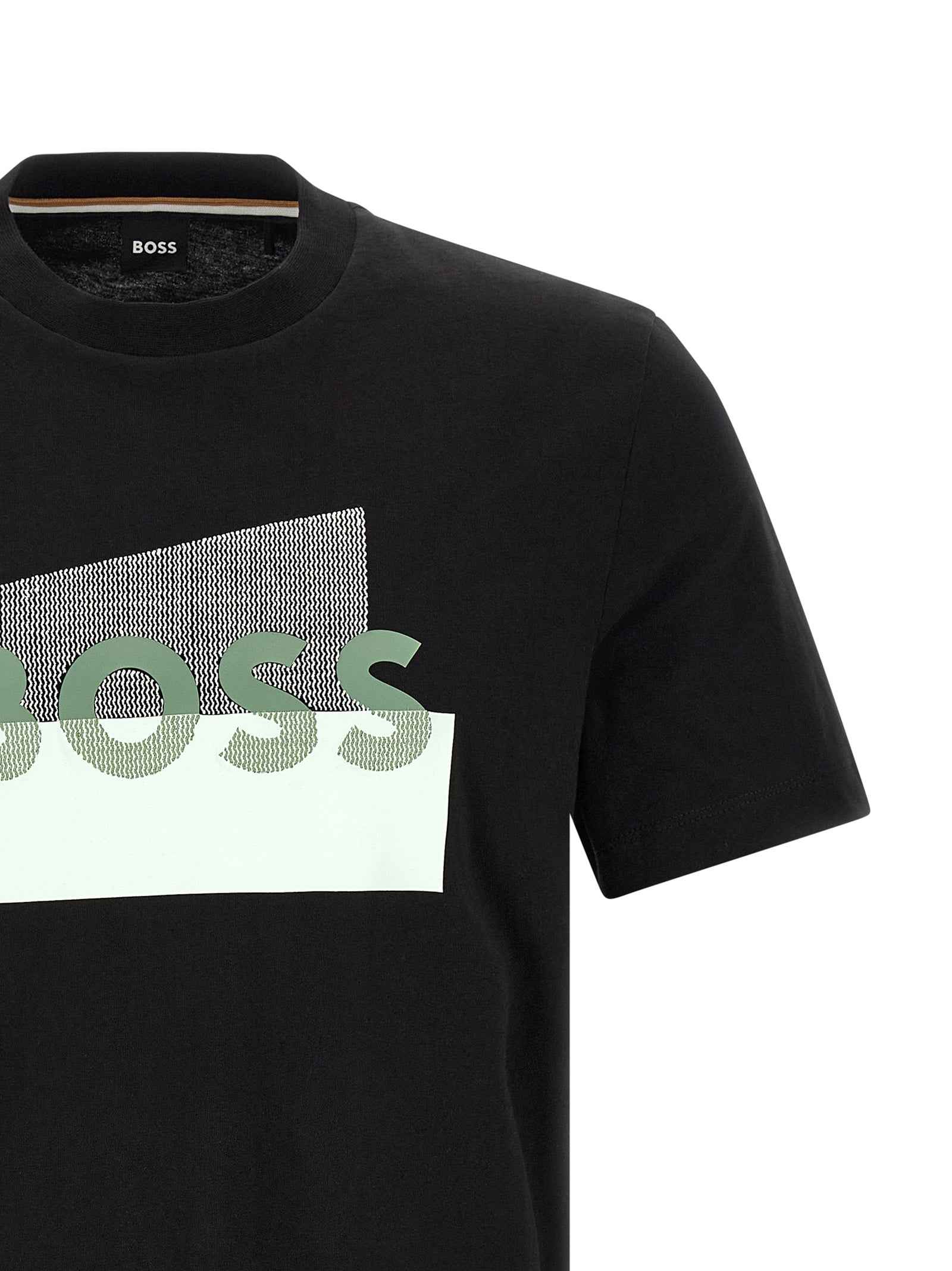 Black Cotton T-Shirt