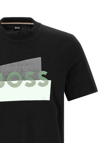 Black Cotton T-Shirt