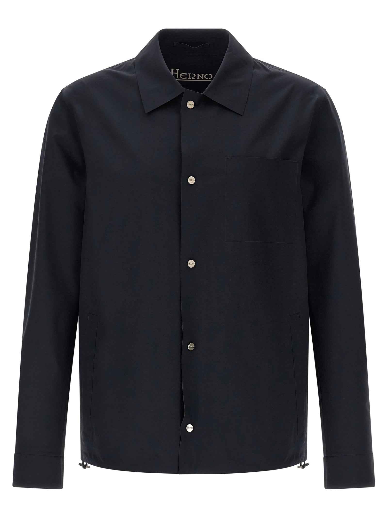 Blue Polyamide Shell Jacket