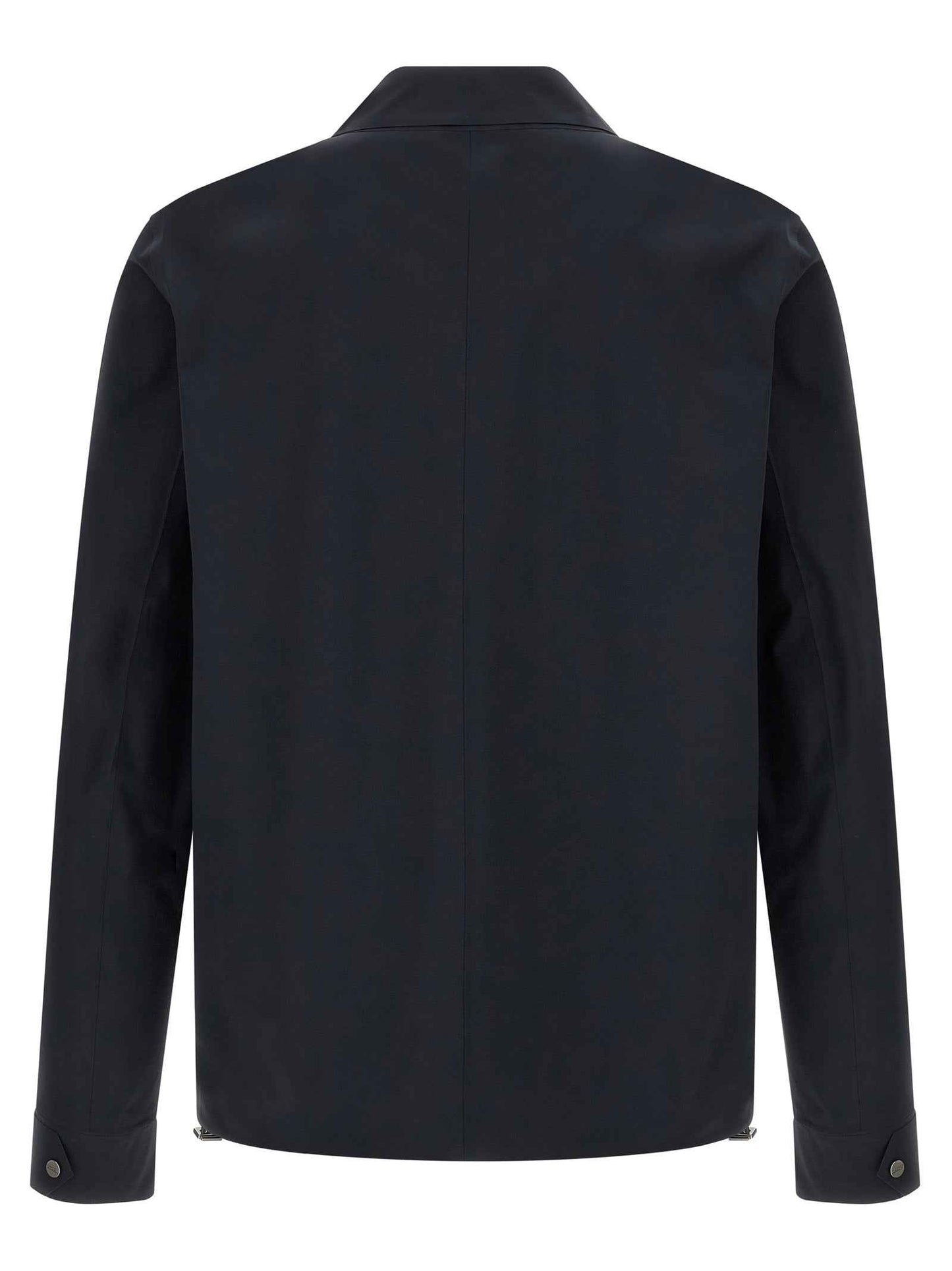 Blue Polyamide Shell Jacket