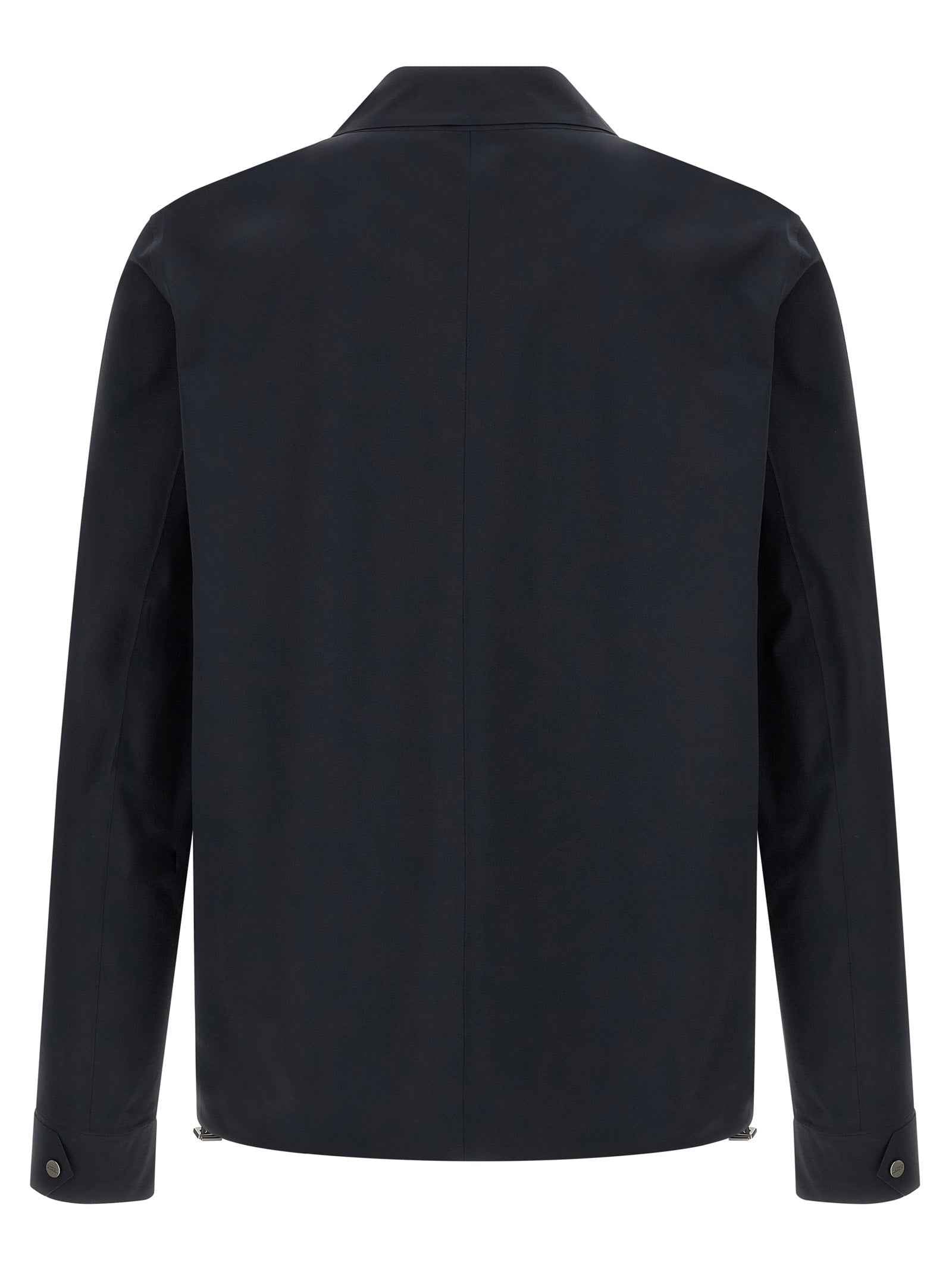 Blue Polyamide Shell Jacket