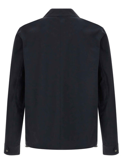 Blue Polyamide Shell Jacket