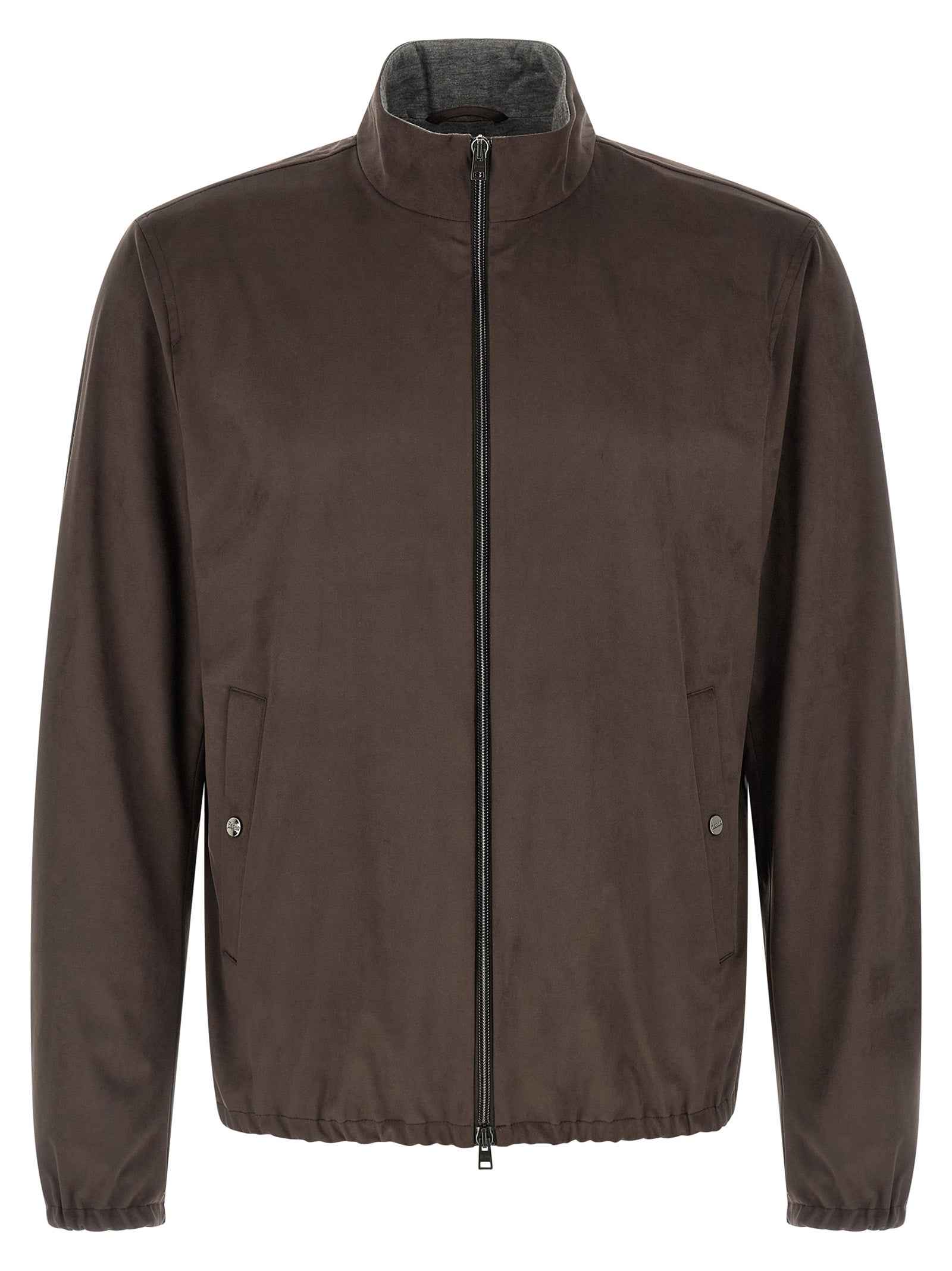 Brown Polyester Jacket