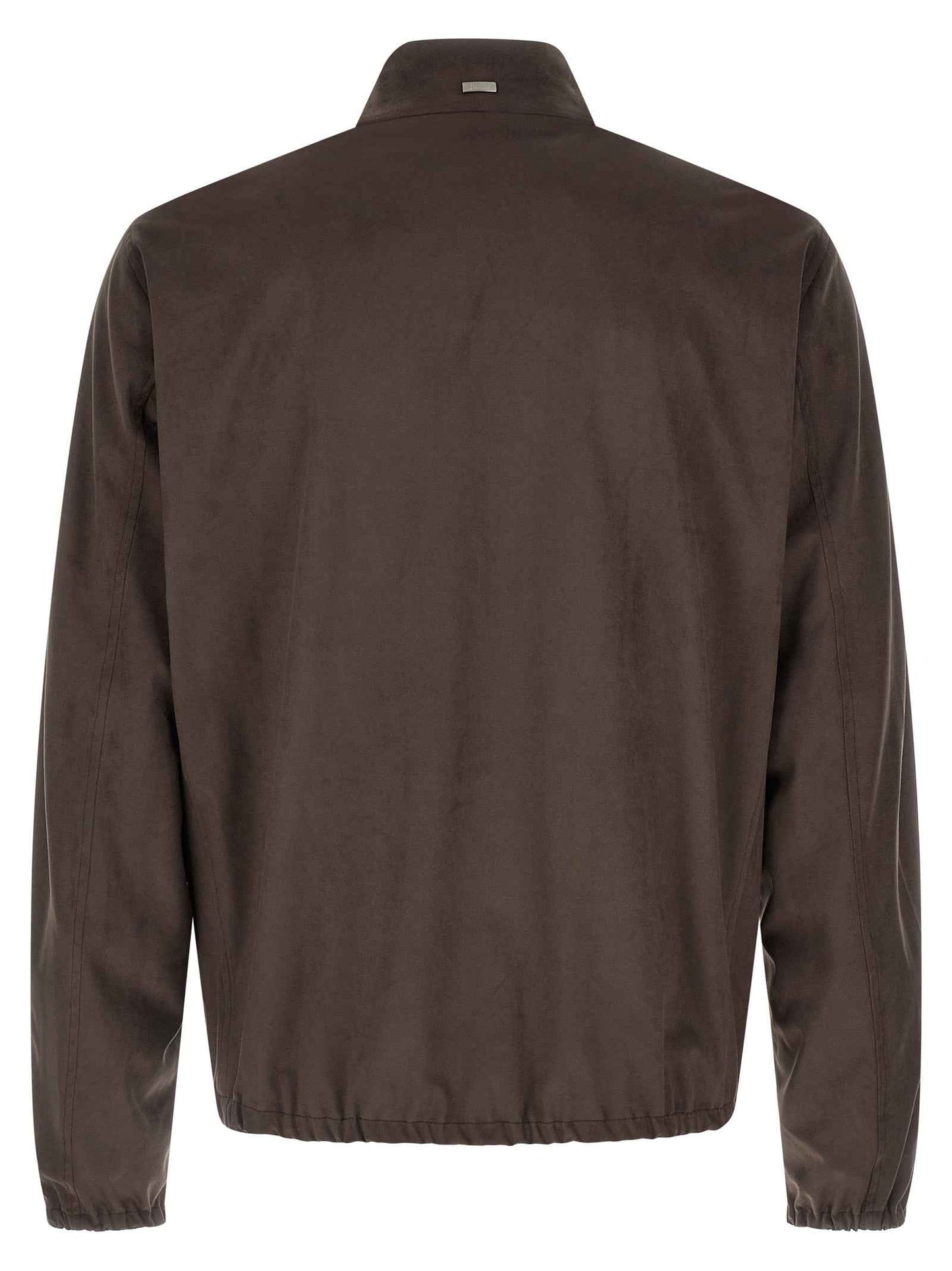 Brown Polyester Jacket