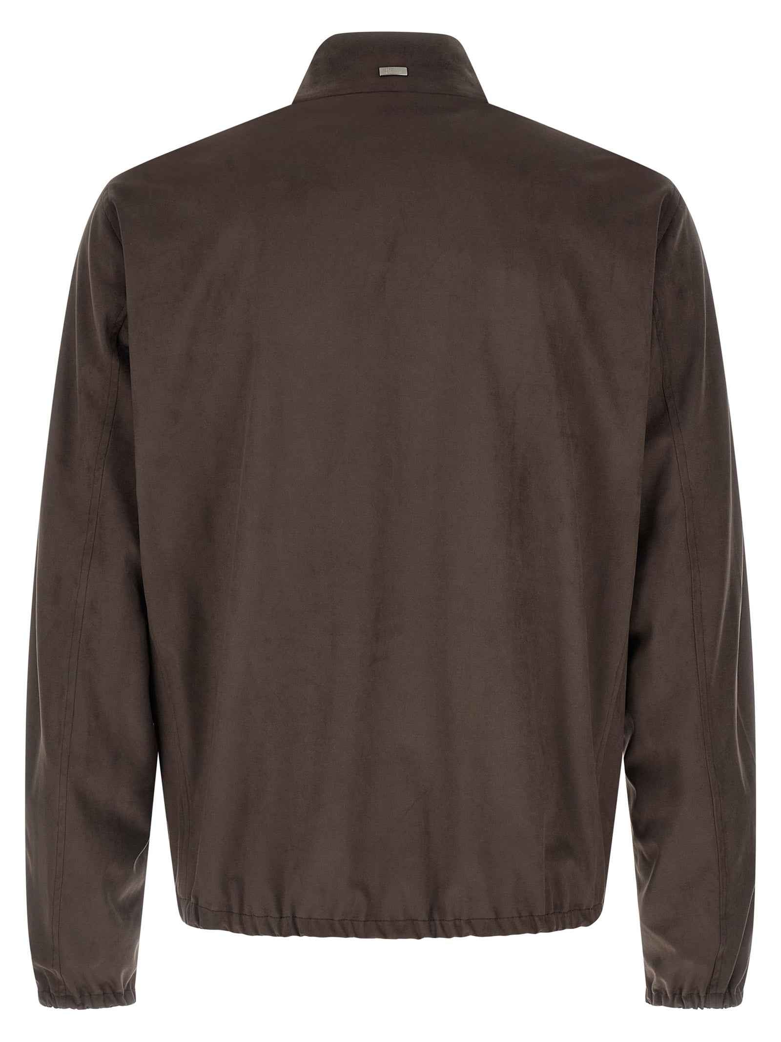 Brown Polyester Jacket