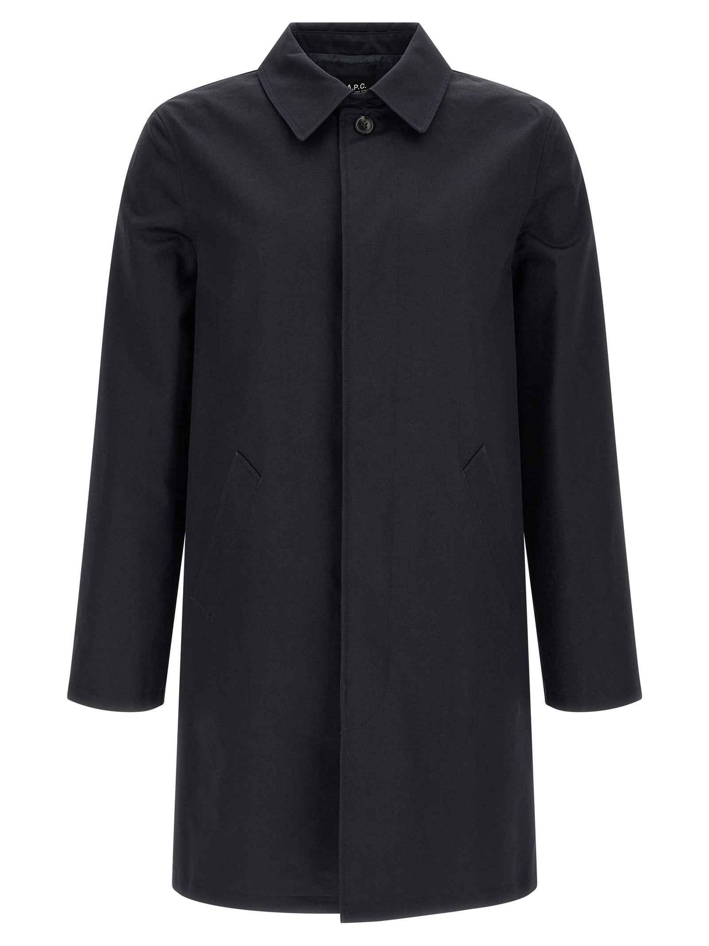 Blue Cotton Coat