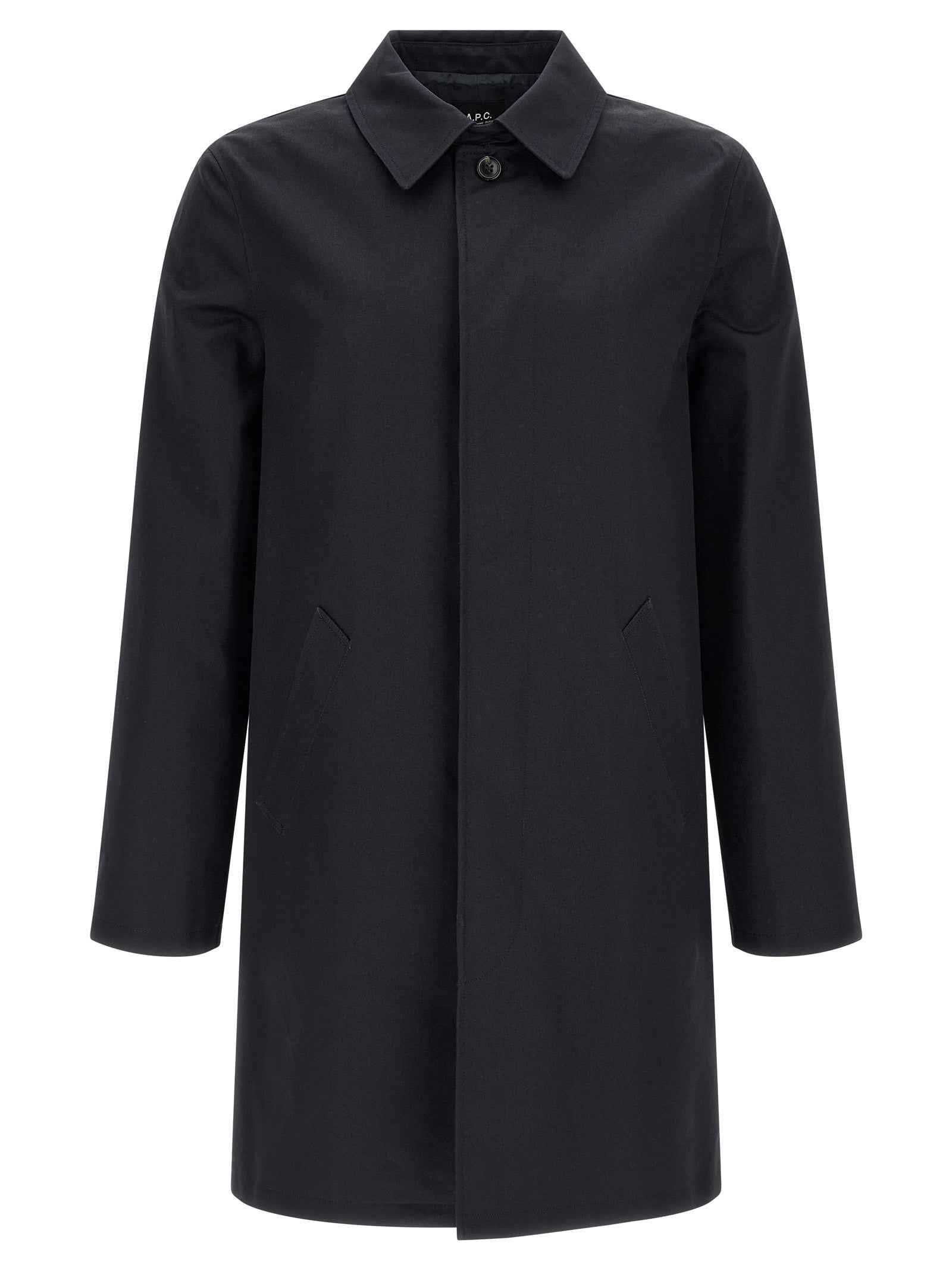Blue Cotton Coat