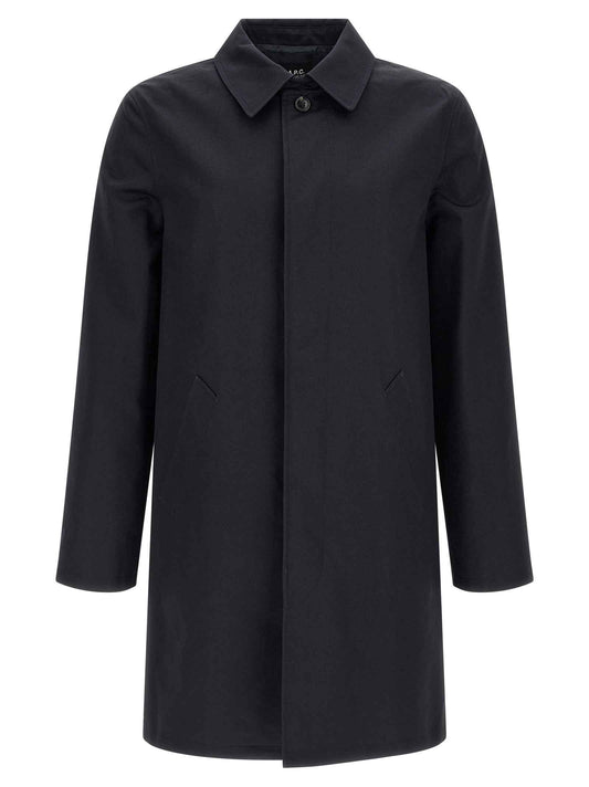 Blue Cotton Coat
