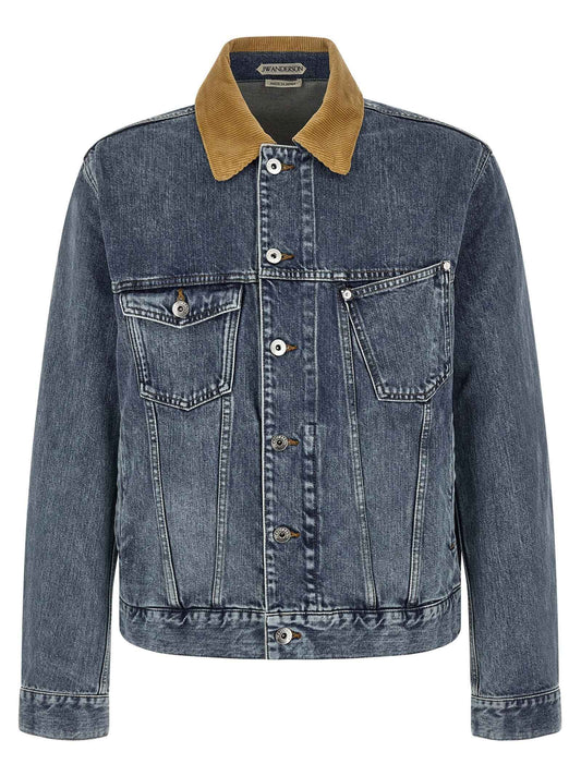 Blue Cotton Denim Jacket