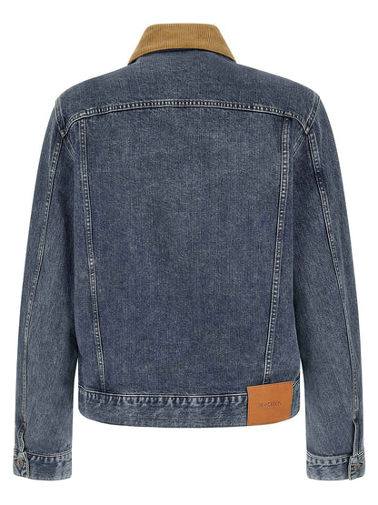 Blue Cotton Denim Jacket