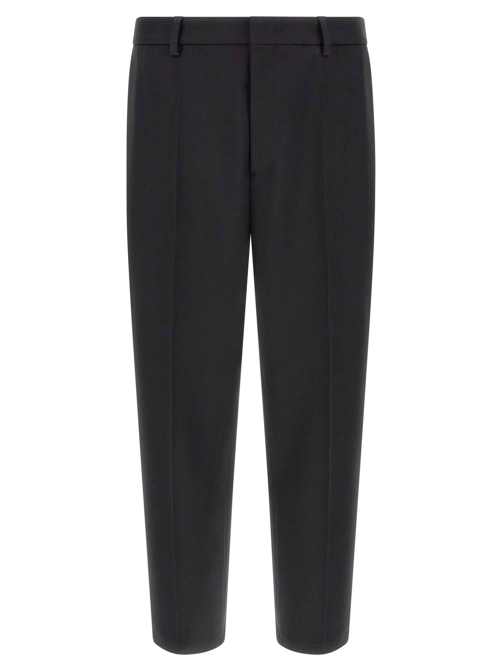Black Polyester Dress Pants