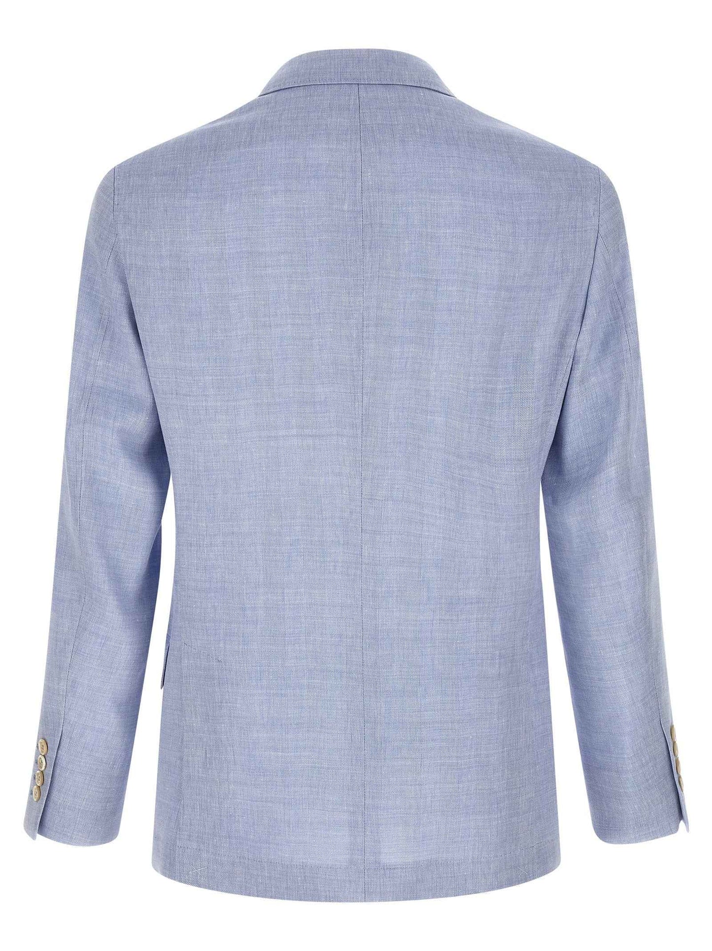 Blue Linen Blazer