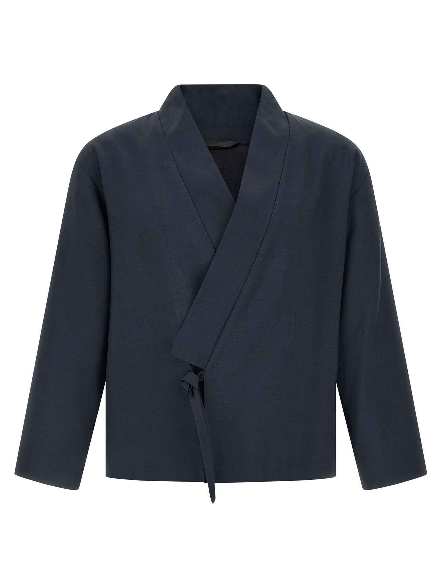 Blue Viscose Blazer