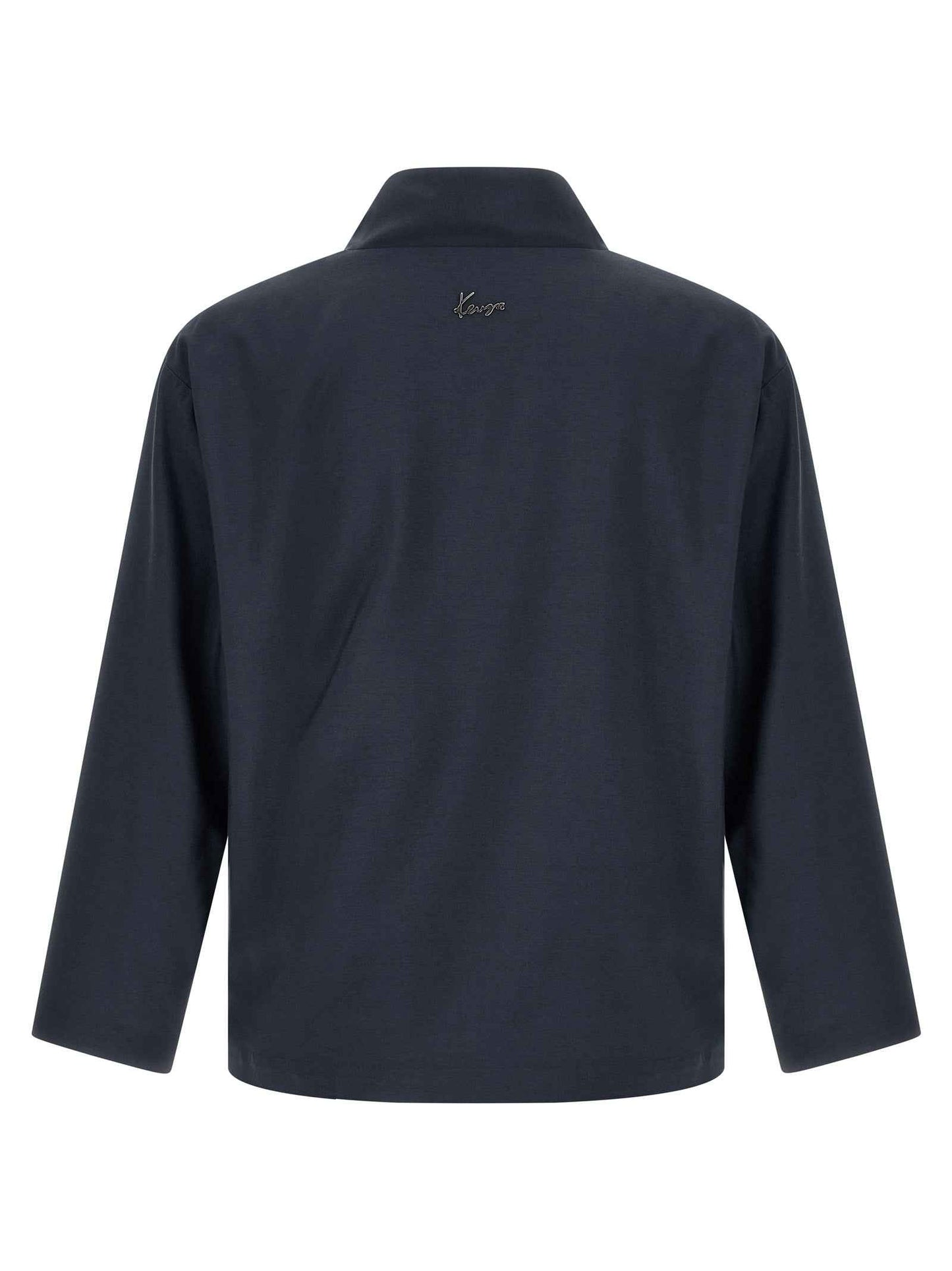Blue Viscose Blazer