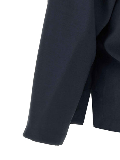 Blue Viscose Blazer