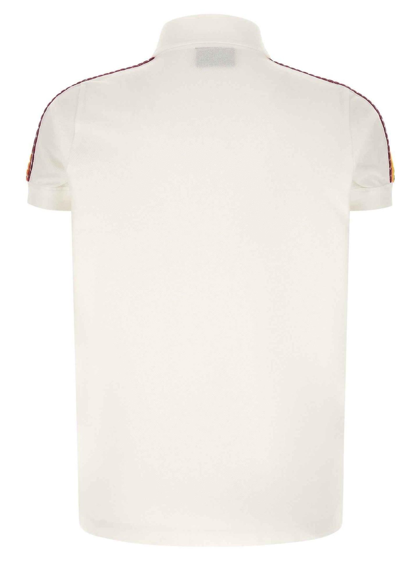 White Cotton Polo Shirt