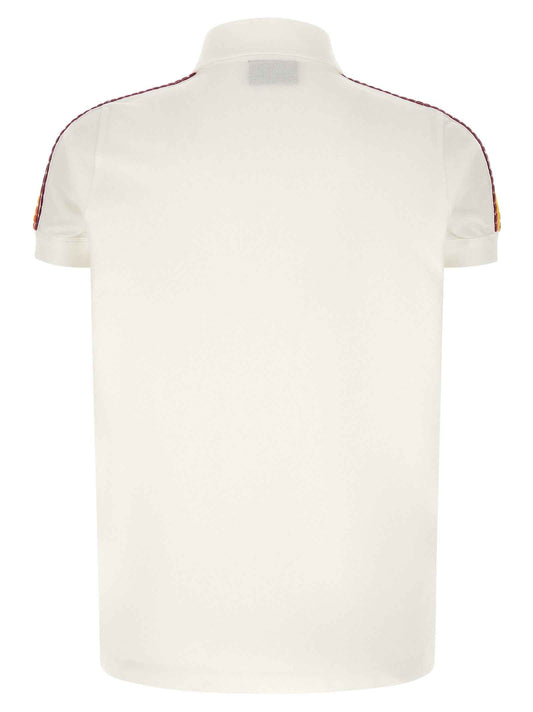White Cotton Polo Shirt