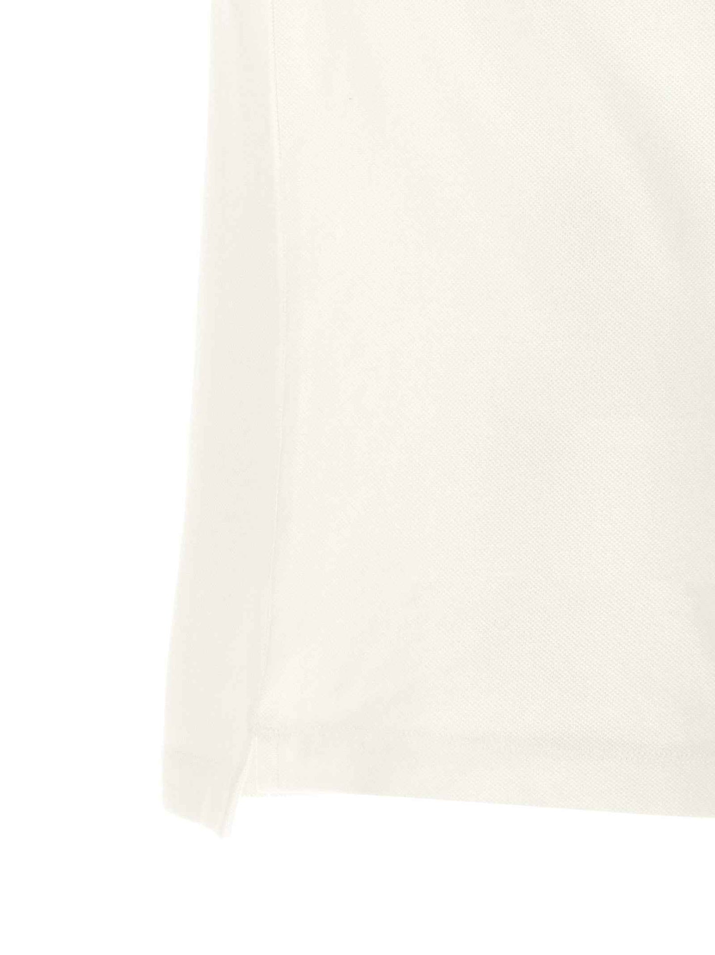 White Cotton Polo Shirt