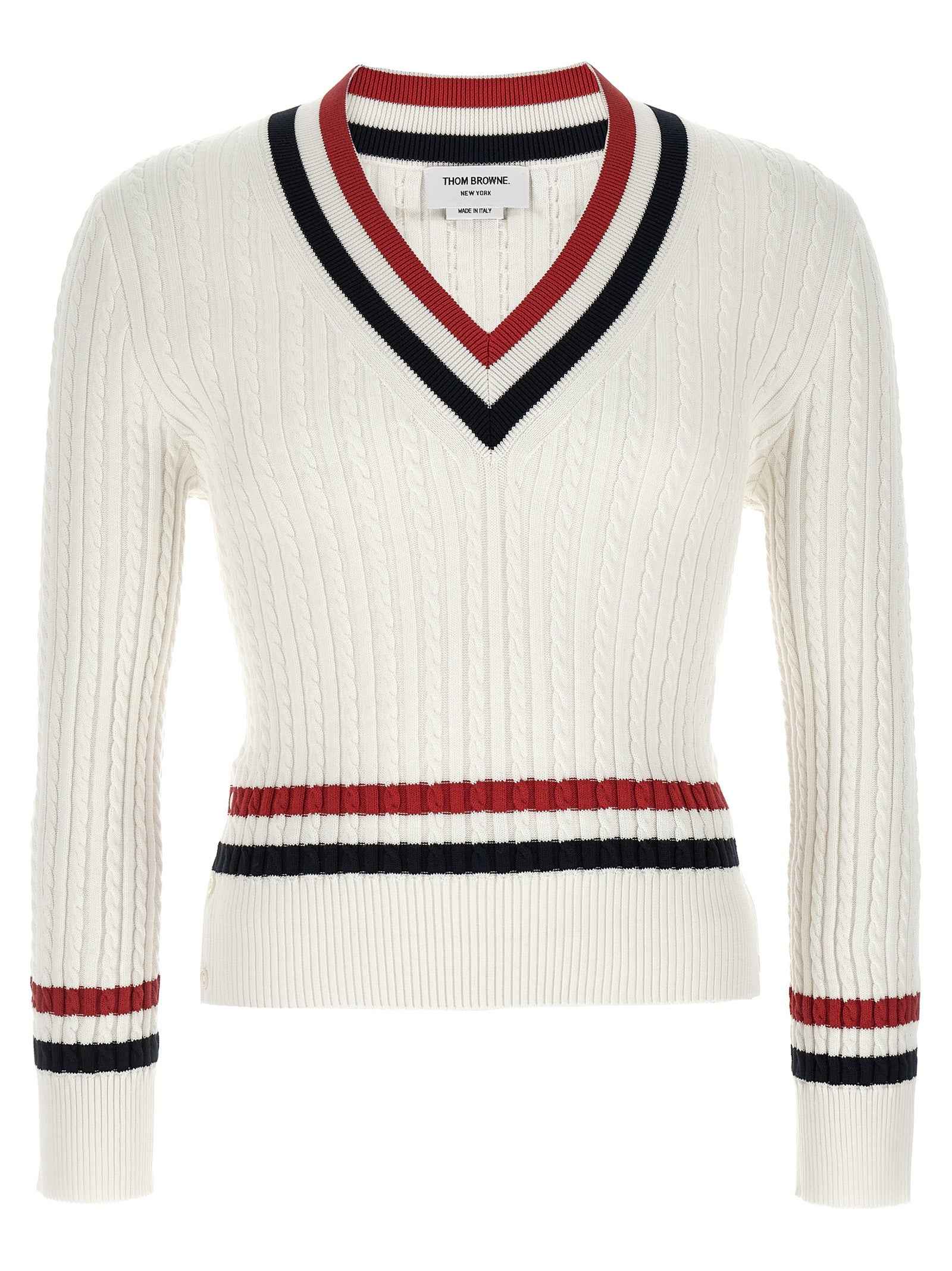 White Cotton Cardigan