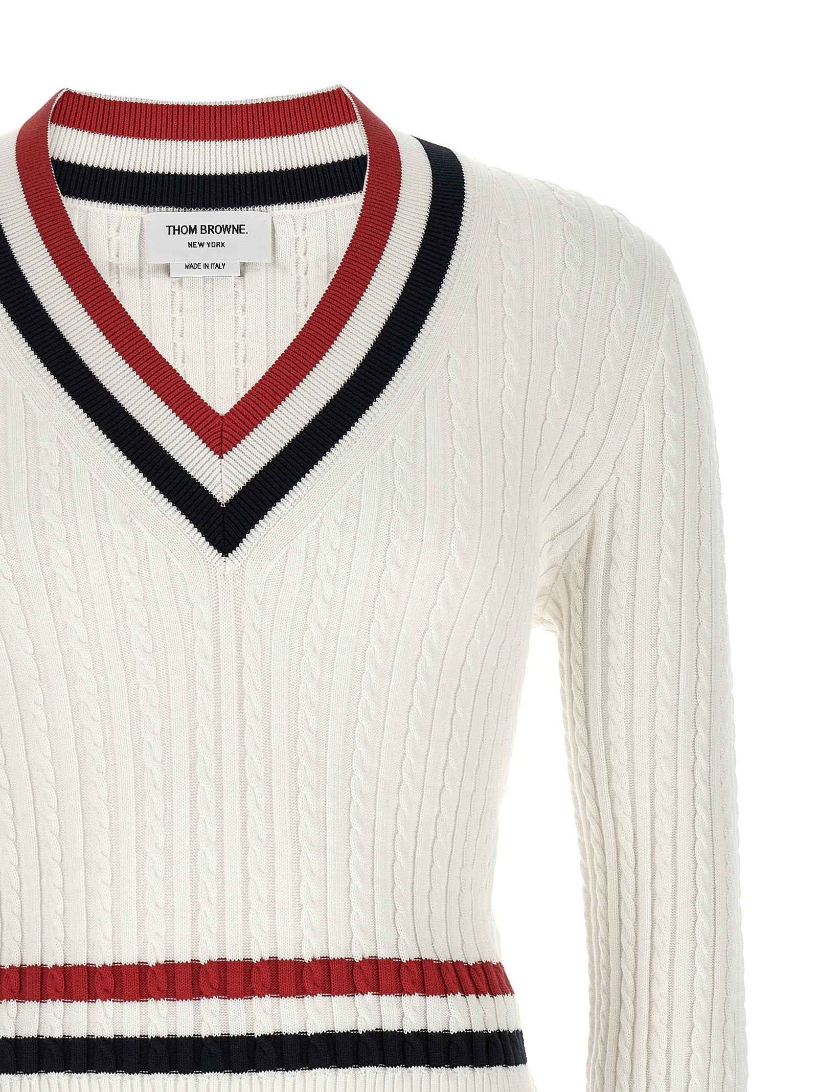 White Cotton Cardigan