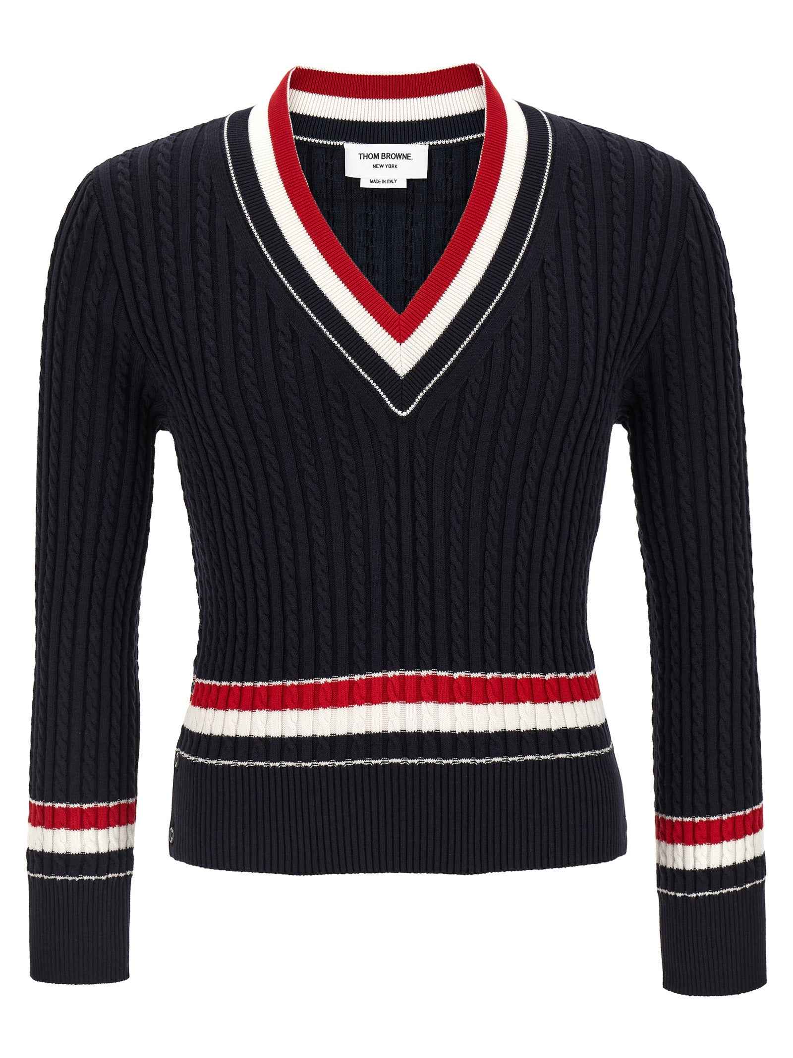 Blue Cotton Cardigan