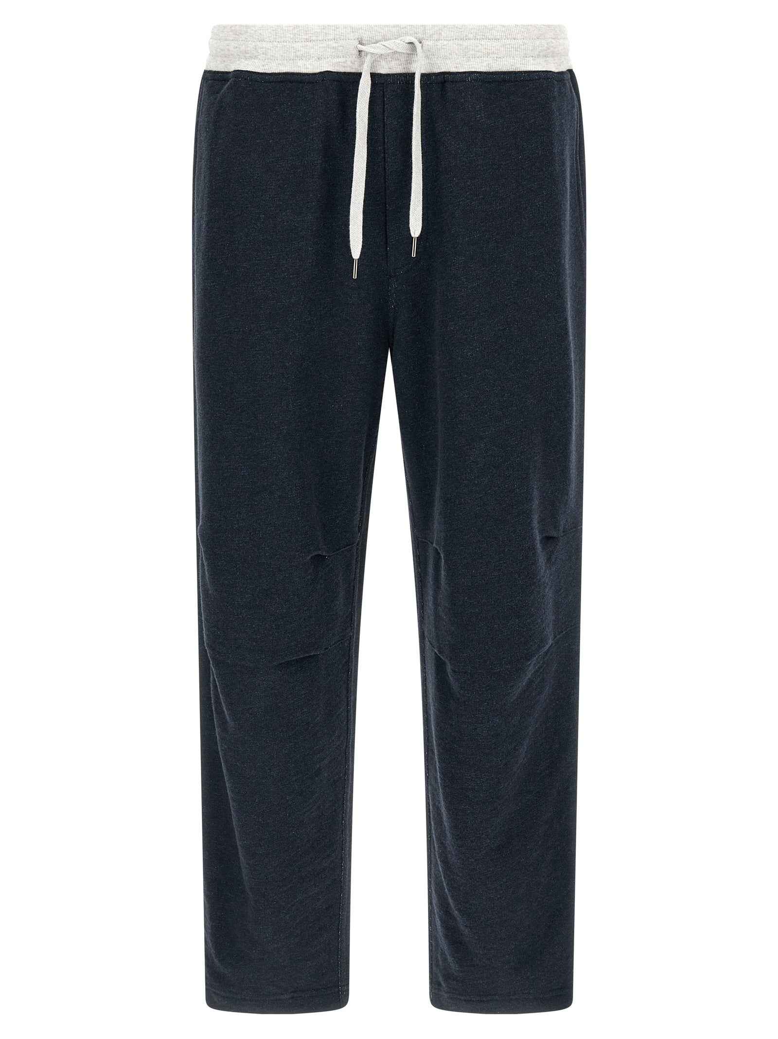 Blue Cotton Joggers (Workout Pants)