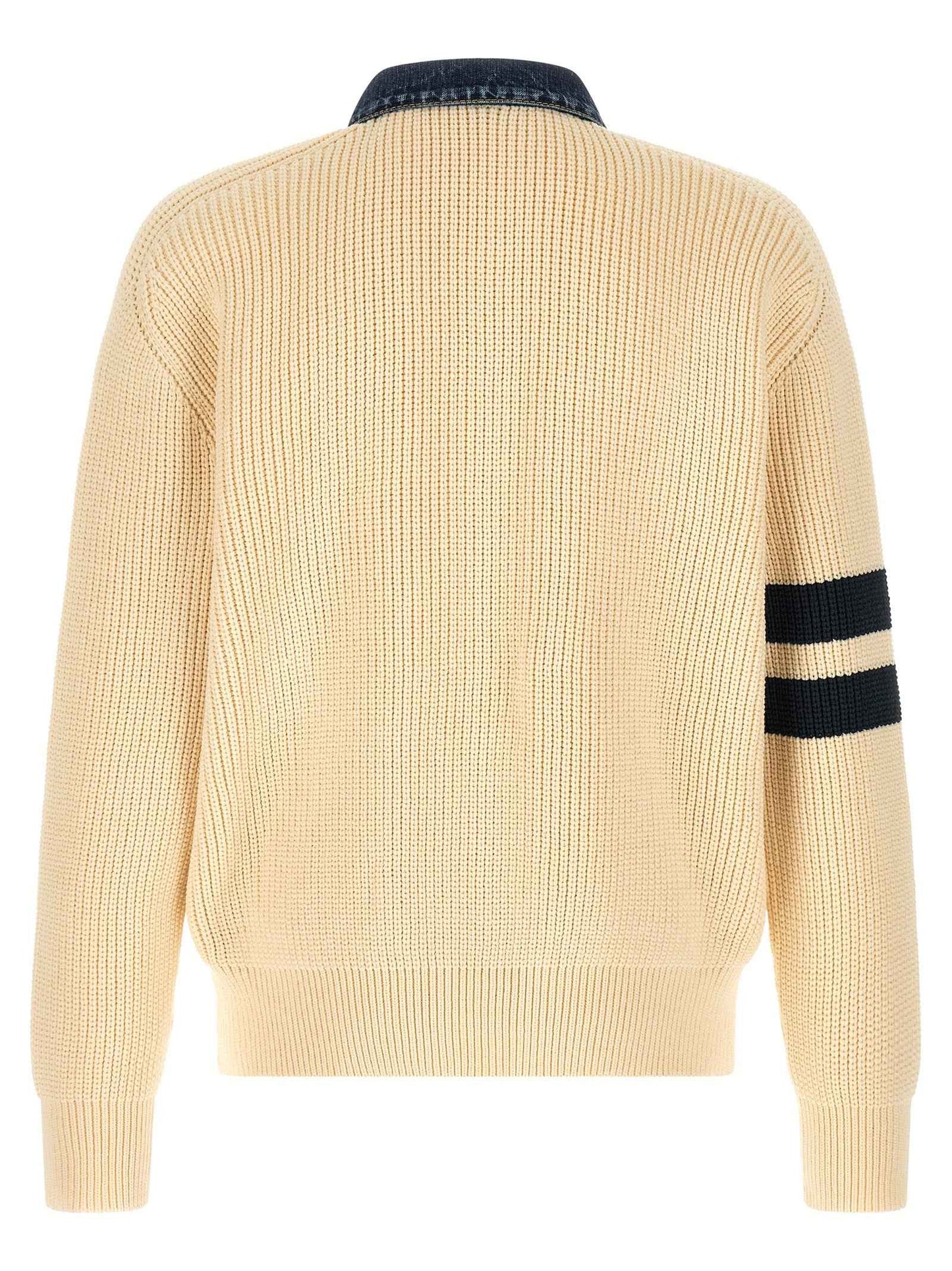 Beige Cotton Cardigan