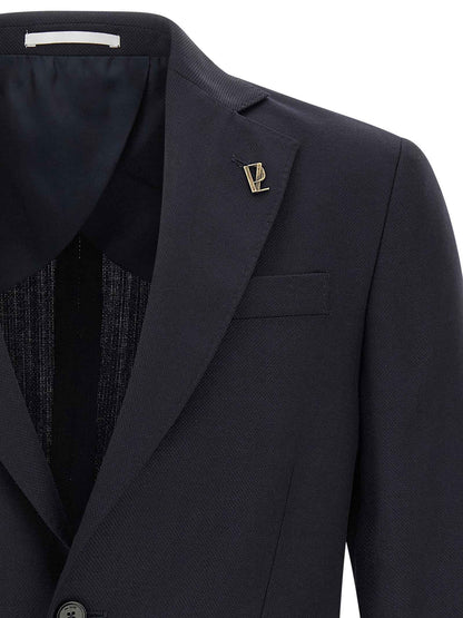 Blue Wool Blazer