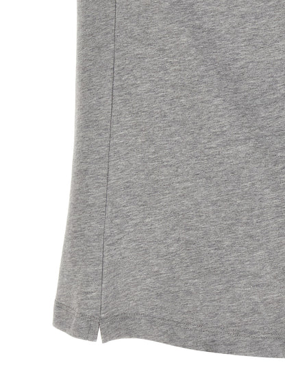 Gray Cotton Polo Shirt