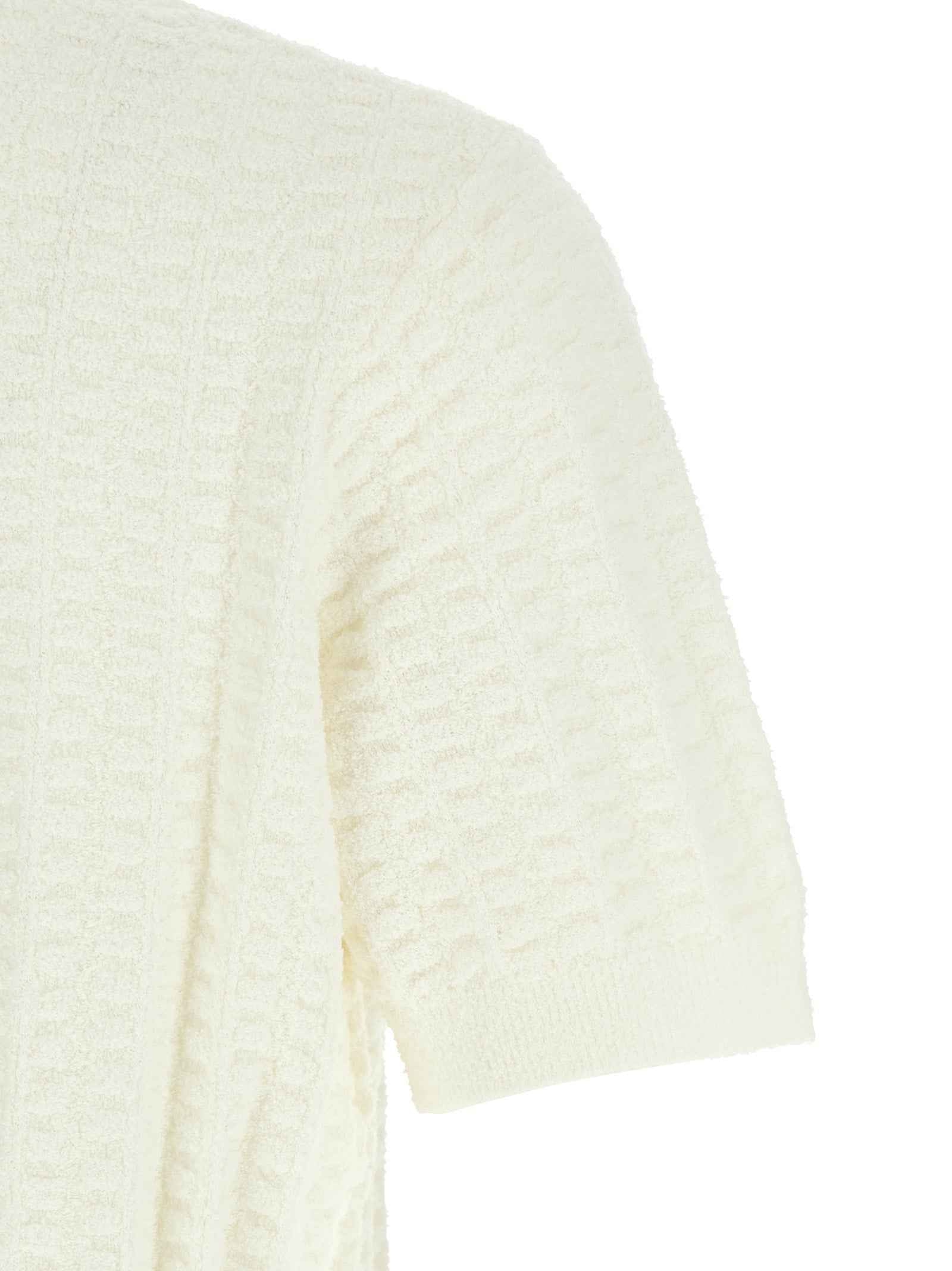 White Cotton Polo Shirt