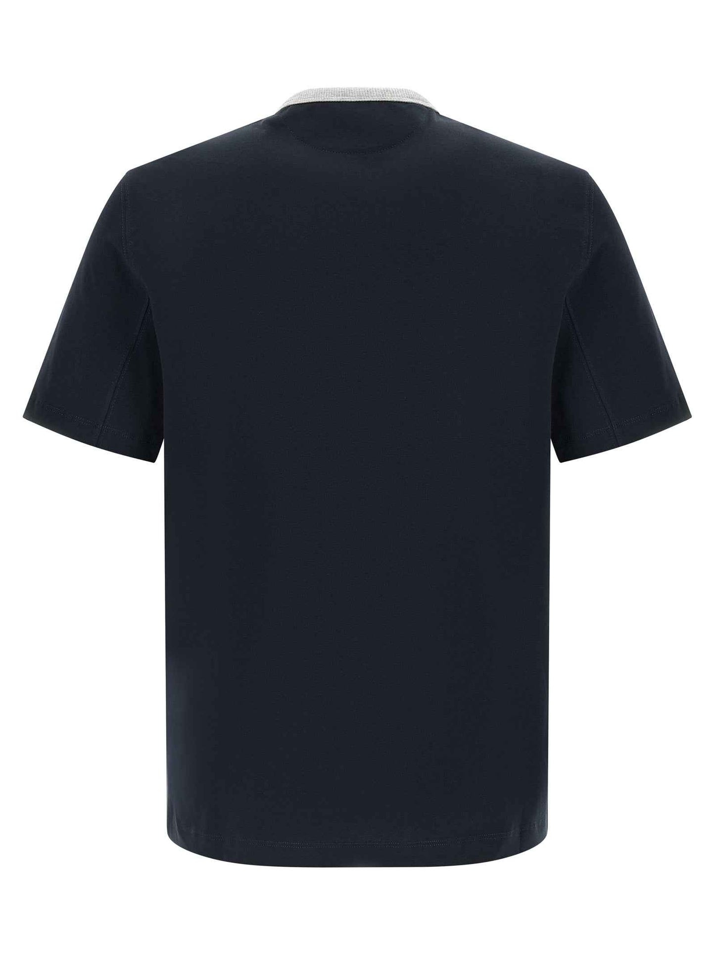 Blue Cotton T-Shirt