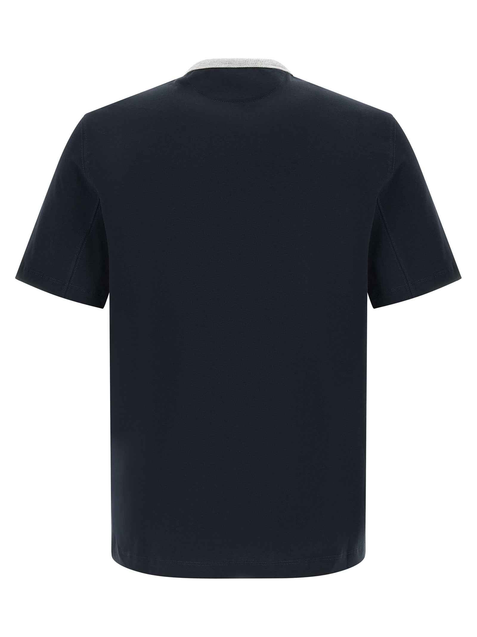 Blue Cotton T-Shirt