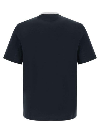 Blue Cotton T-Shirt