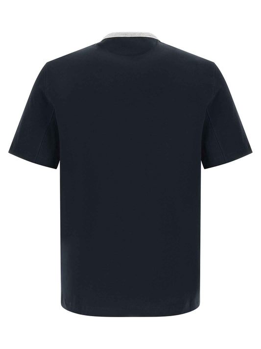 Blue Cotton T-Shirt