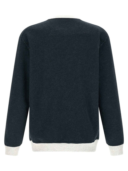 Blue Cotton Sweatshirt