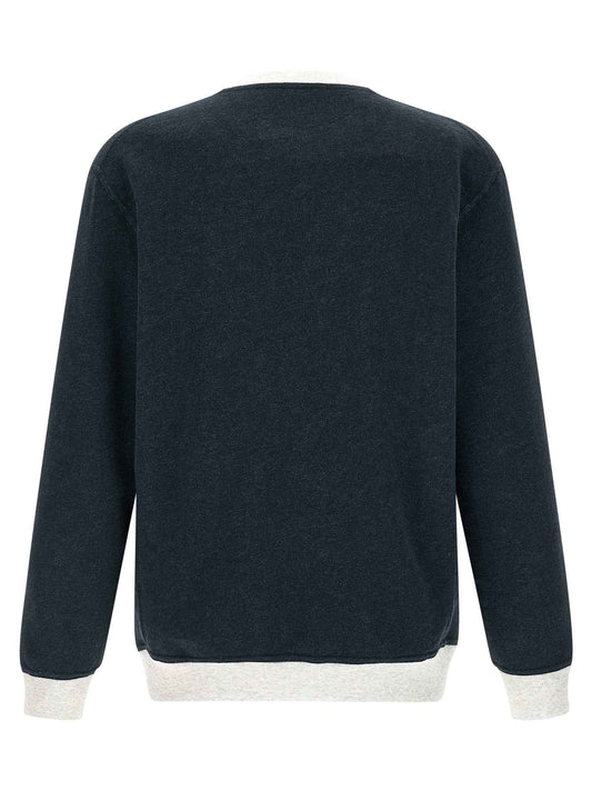 Blue Cotton Sweatshirt