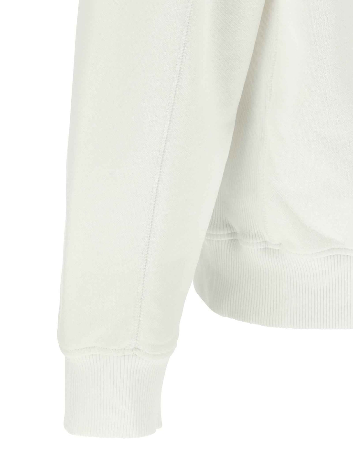 White Organic Cotton Sweatshirt