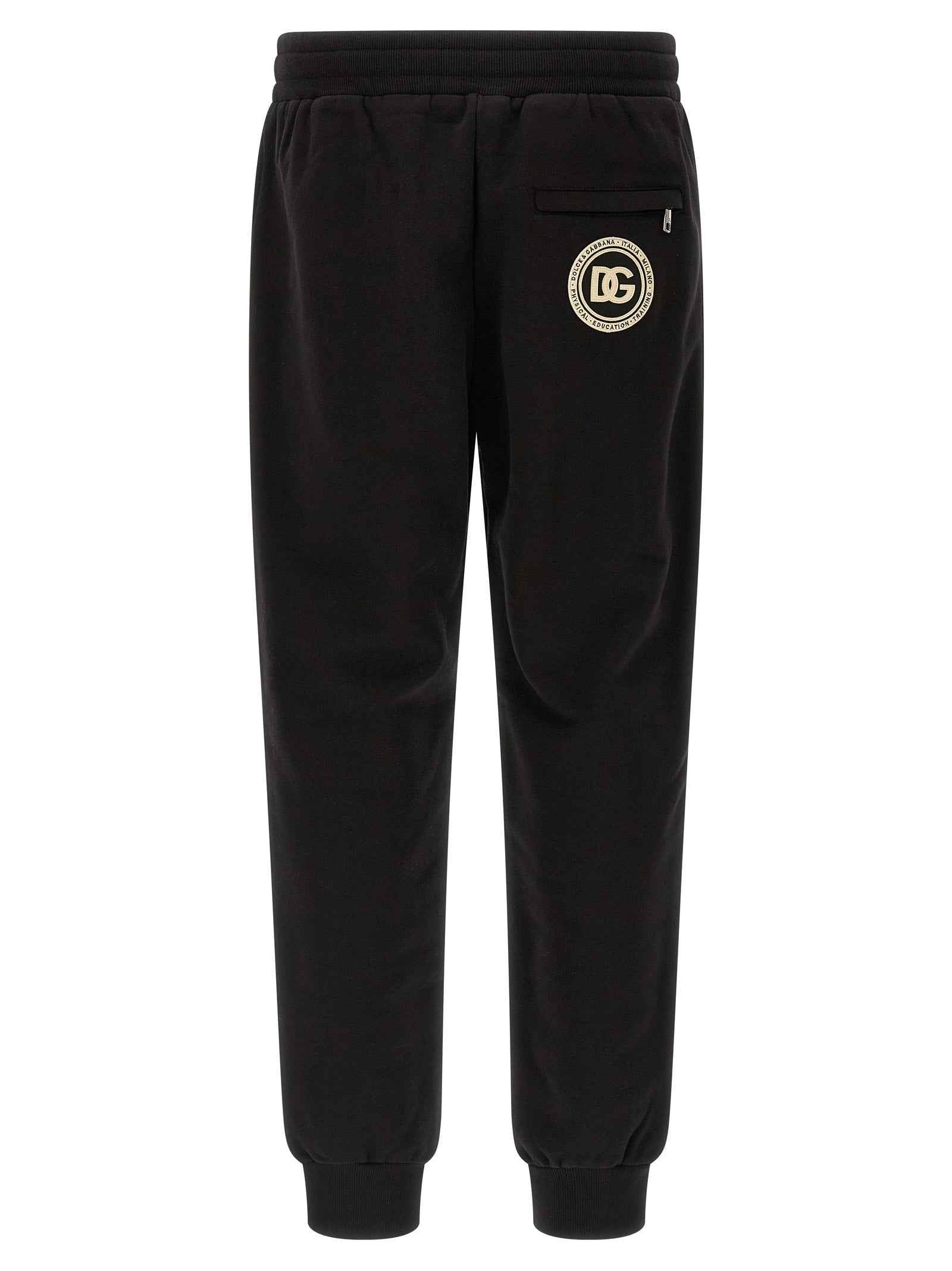 Black Cotton Joggers (Workout Pants)