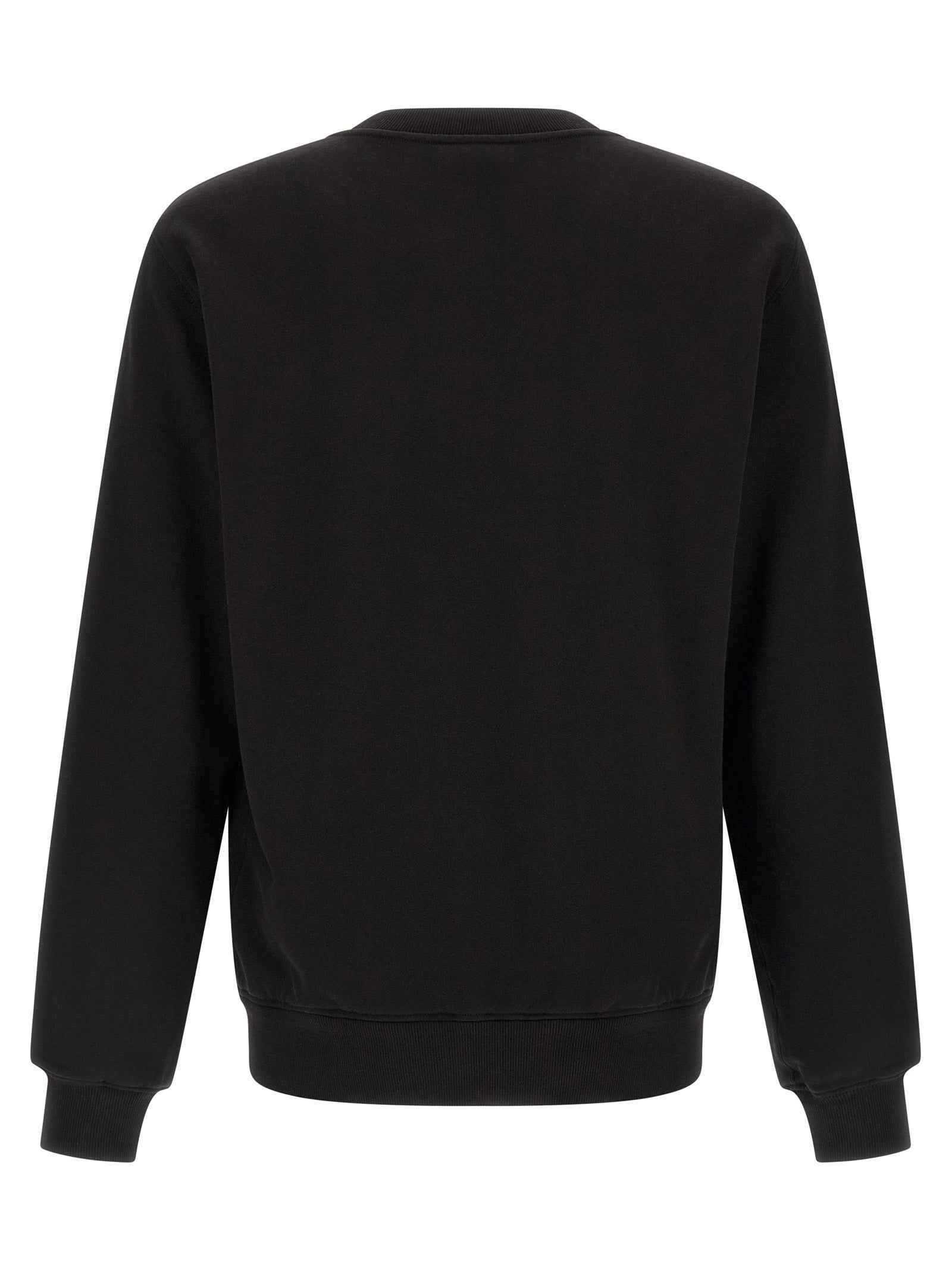 Black Cotton Sweatshirt