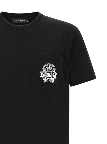 Black Cotton T-Shirt