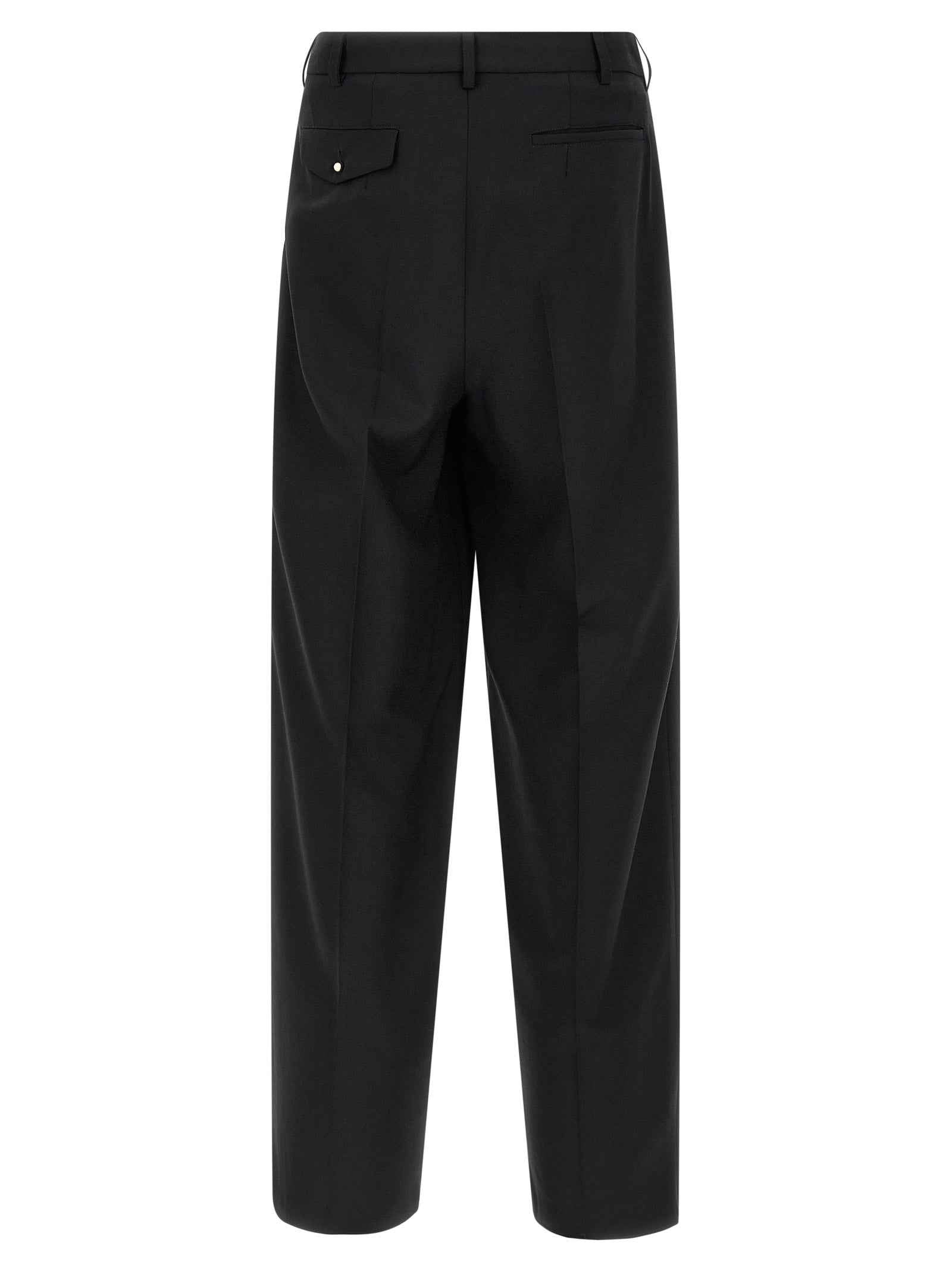 Black Wool Dress Pants