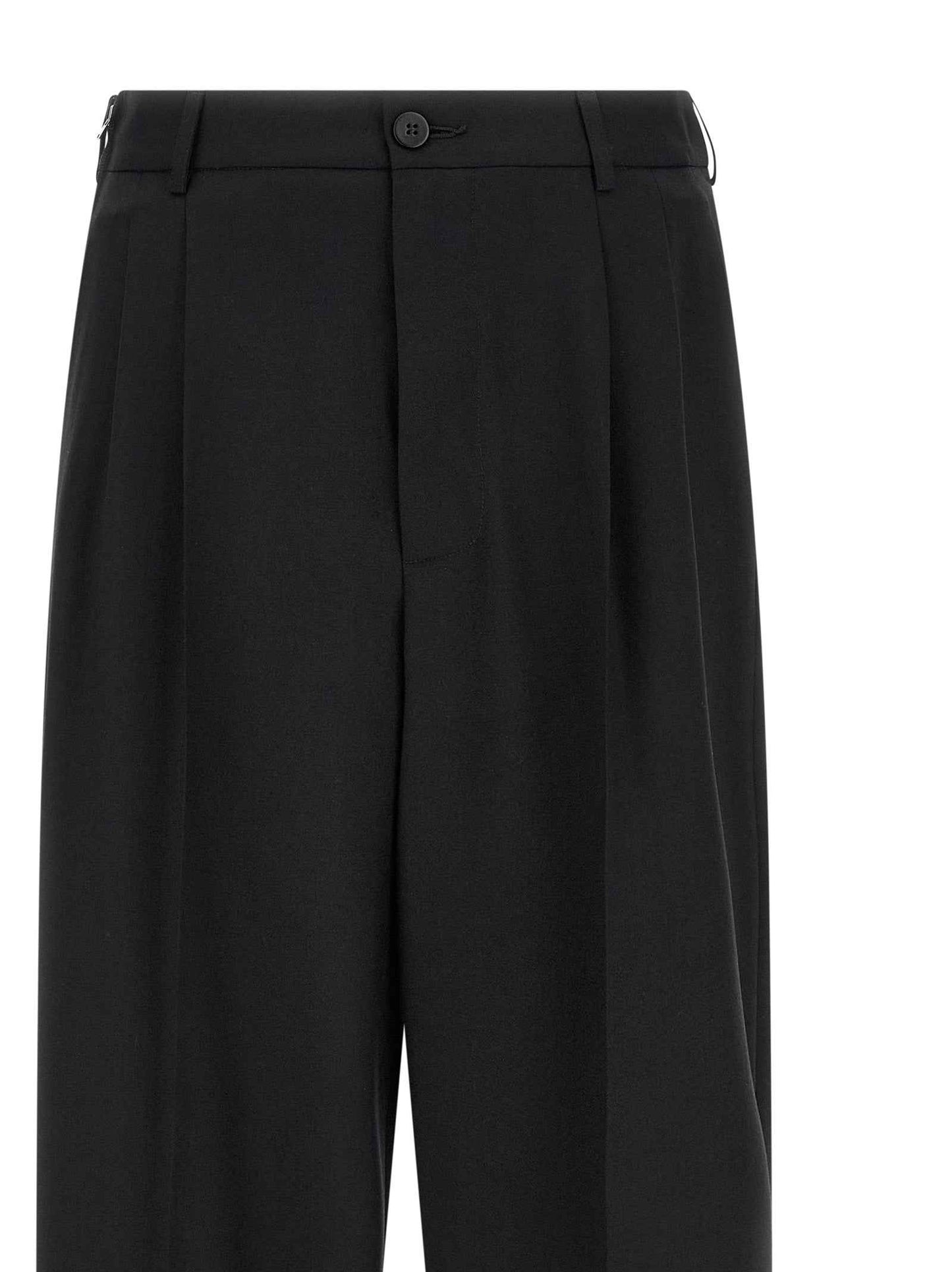 Black Wool Dress Pants