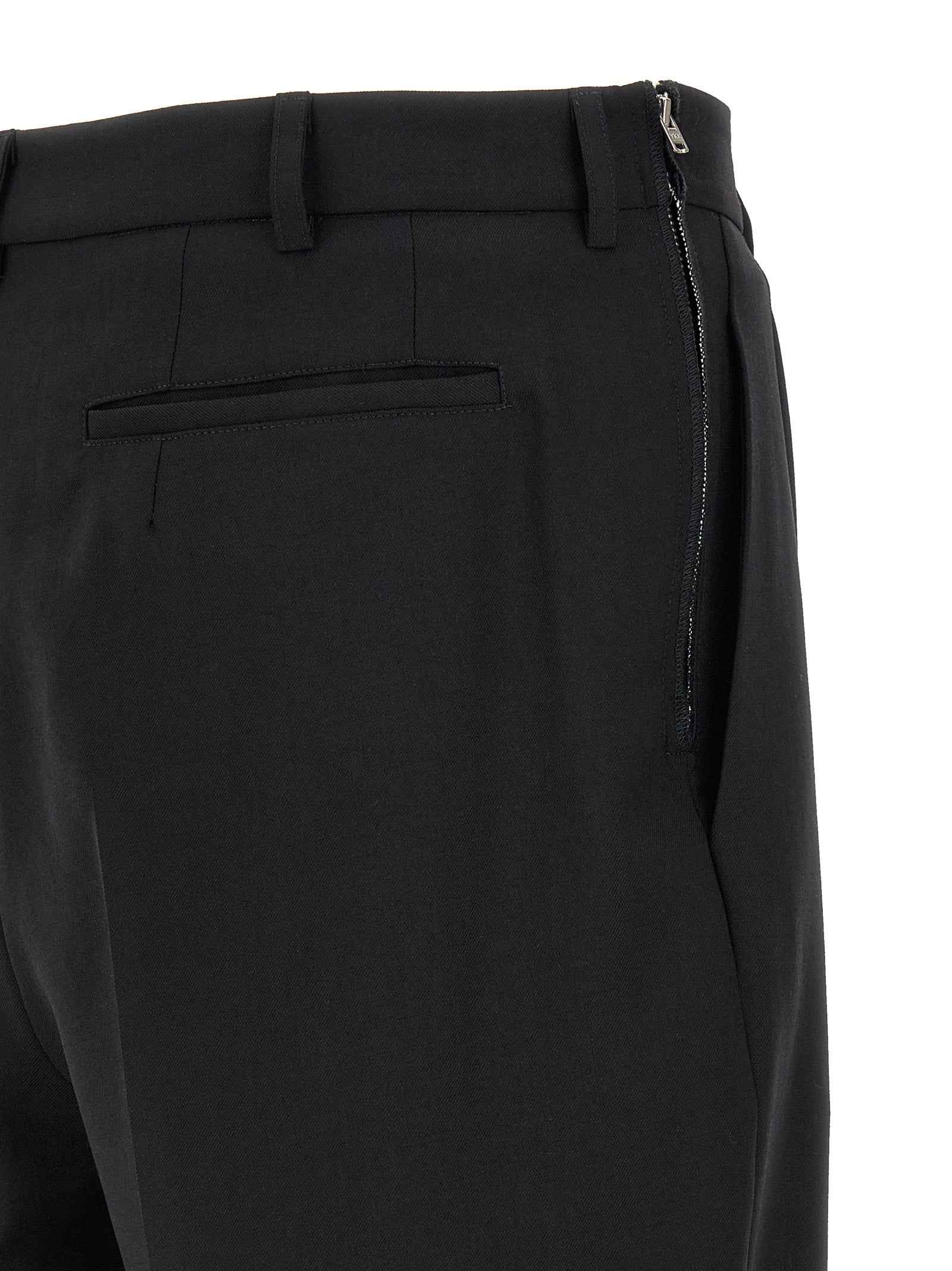 Black Wool Dress Pants