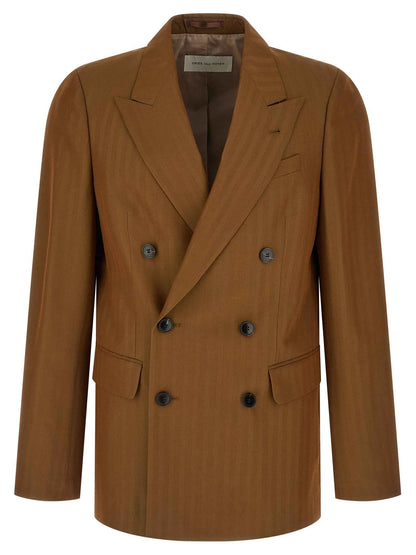 Brown Wool Blazer