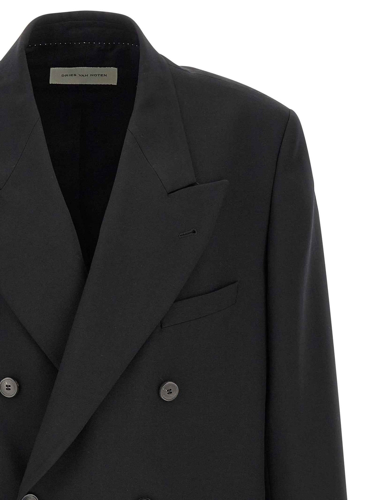 Black Wool Blazer