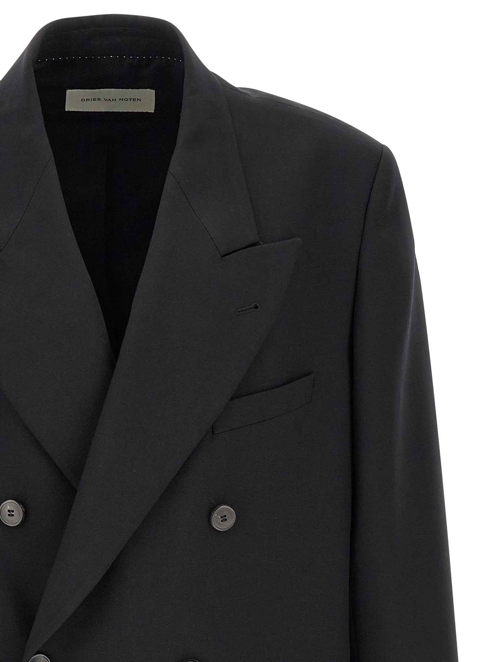 Black Wool Blazer